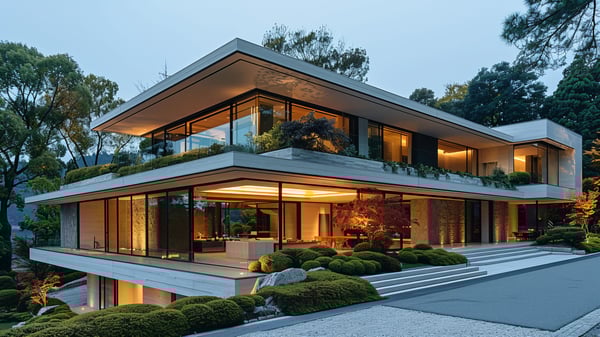 [E843] Majestic Mediterranean Gravity Stone Exterior