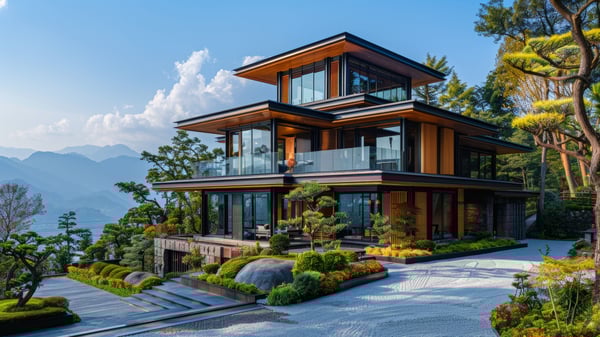 [E867] Rokko-so Zen Stone Gravity Estate