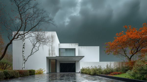 [E882] Gravity Exterior Post-Storm Snow — Nordic White