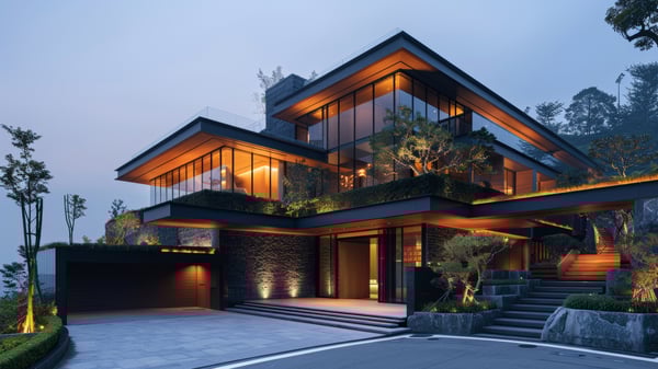 [E887] GRAVITY RESORT EXTERIOR in Ashiya ASIAN_SPIRITUAL