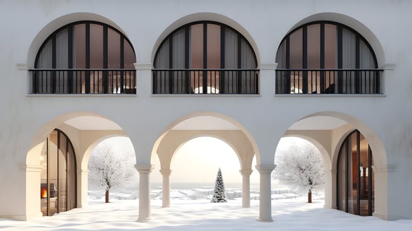 [G113] Shadow Garden Winter Morning Snow — Ashiya Yamate