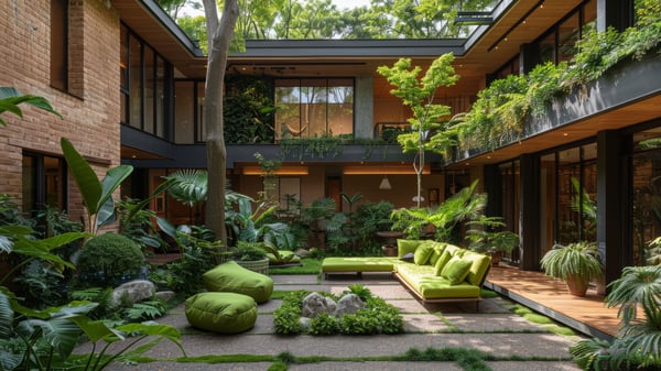 [G338] Light-Filled Artistic Urban Courtyard Garden