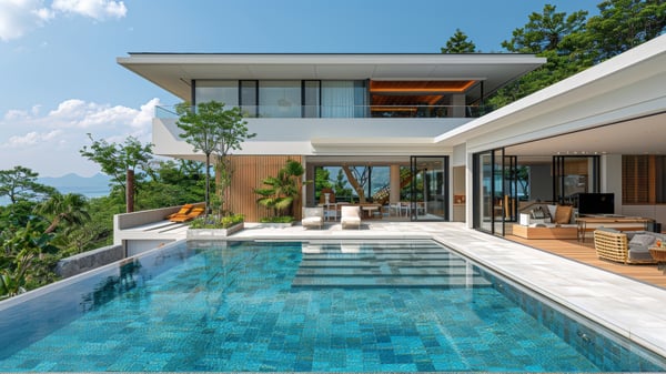 [G489] Oceanic Resort Reflection Pool Garden