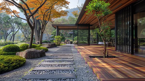 [G678] Industrial Contrast Garden Entrance, Ashiya