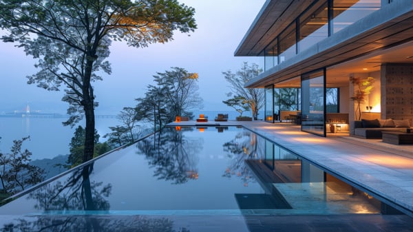 [G779] Organic Industrial Oceanic Garden Terrace