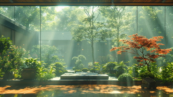 [G789] Organic Resort Oceanic Courtyard Garden