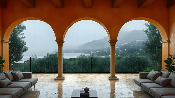 [G913] Fluidity Garden Early Summer Rainy Season — Ashiya Yamate