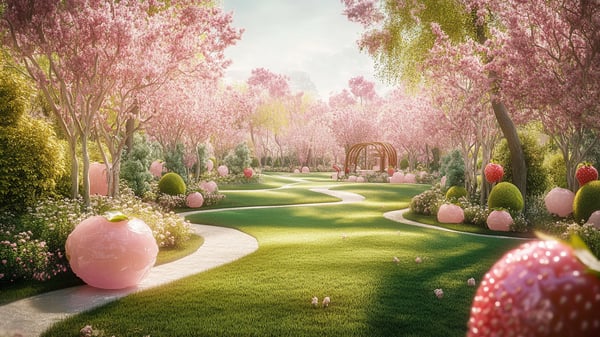 [GAAE] The Parfait Garden Estate — Matcha Jelly Ponds and Mochi Promenades