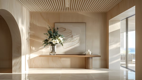 [H613] Contrast Entrance-hall Midwinter Noon Clarity — Ashiya Yamate