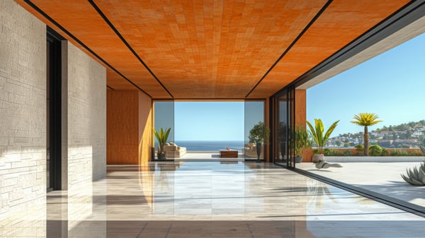 [H619] Contrast Entrance Hall Midwinter Noon Clarity — Ashiya Yamate