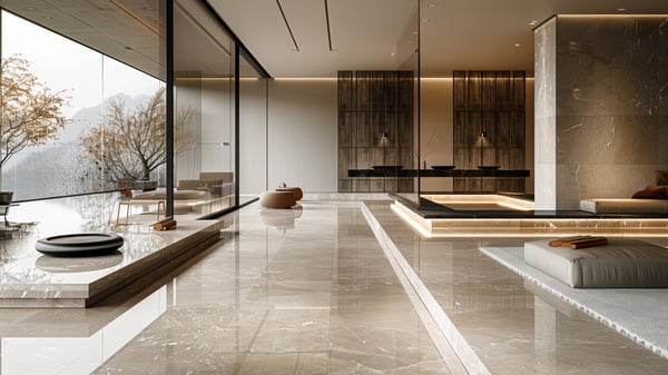[H624] Zen Contrast Entrance Hall