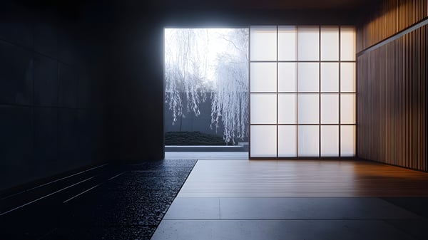 [H631] Contrast Entrance-hall  — Ashiya Yamate