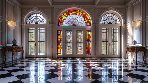 [H634] CONTRAST ARTISTIC ENTRANCE_HALL in Ashiya CONTINENTAL_CLASSIC