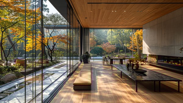 [H679] Grand Entrance Hall with Autumn Contrast