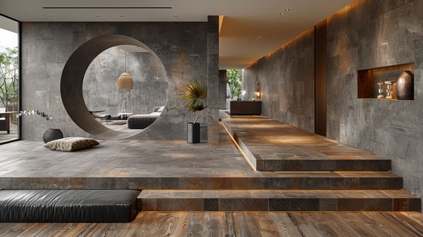 [H878] Gravity Industrial Urban Entrance Hall