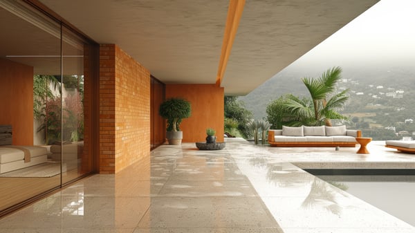 [H919] Fluidity Entrance Hall Early Summer Rainy Season — Ashiya Yamate