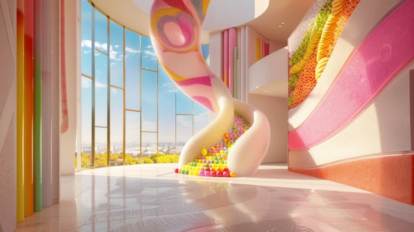 [Haaa] The Lollipop Spiral — Rainbow Candy Grand Entrance Hall