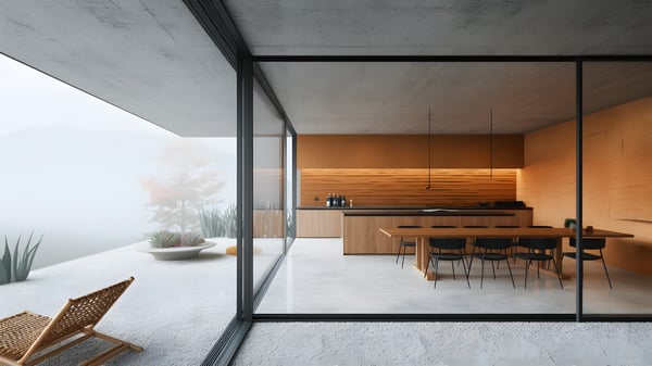 [K515] Monotone Kitchen Late Autumn Morning 08:00 — Ashiya Yamate