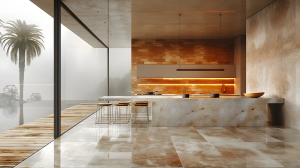 [K519] Monotone Kitchen Late Autumn Dense Fog — Ashiya Yamate