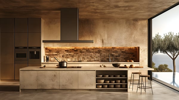 [K613] Contrast Kitchen Midwinter Noon — Ashiya Yamate