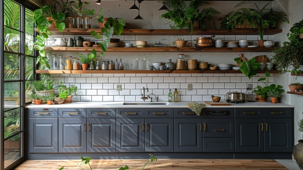 [K689] CONTRAST RESORT KITCHEN in Ashiya OCEANIC