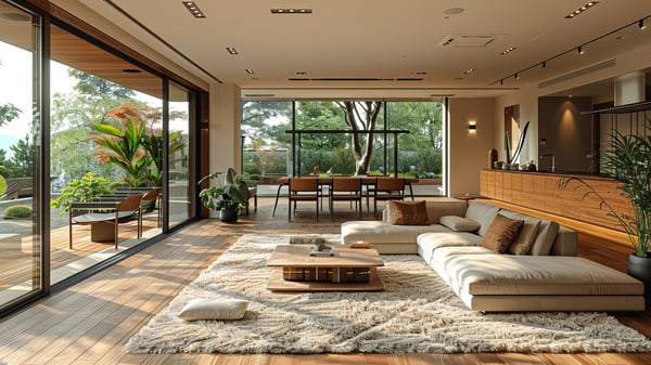 [L278] Textured Industrial Urban Living Space