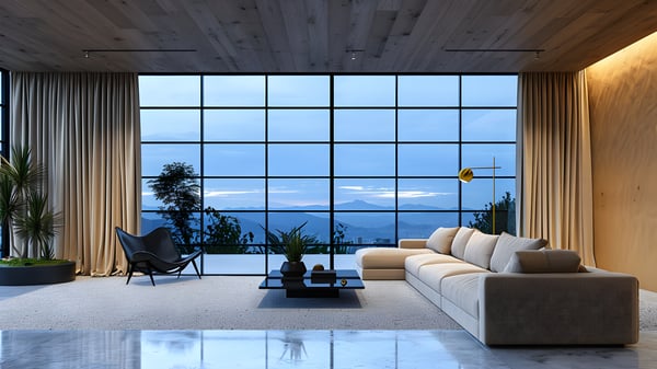 [L415] Reflection Living Blue Hour Twilight — Ashiya Yamate