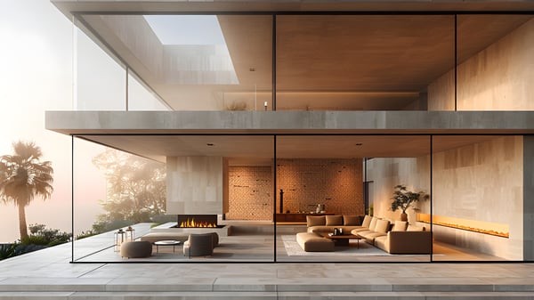 [L519] Monotone Living Late Autumn Morning Fog — Ashiya Yamate