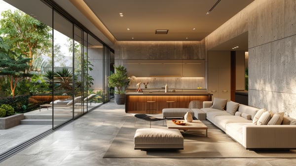 [L682] Rokurokuso Resort Contrast Living