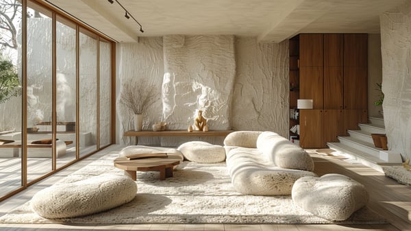 [L765] Living Room Organic Natural Desert Plateau