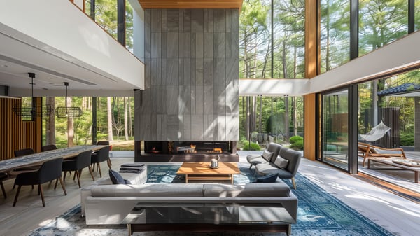 [L781] Zen Forest Retreat Living with Organic Light & Resort Luxury