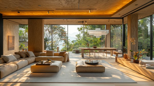 [L986] Fluid Resort Living with Tropical Savanna View