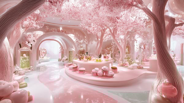 [LAAE] The Meringue Salon — A Monumental Ashiya-Class Living Room of Sweet Grandeur