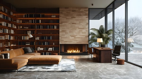 [O119] Shadow Area Winter Morning Snow — Ashiya Yamate