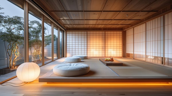 [O151] Japanese Minimalist Shadow Study Room