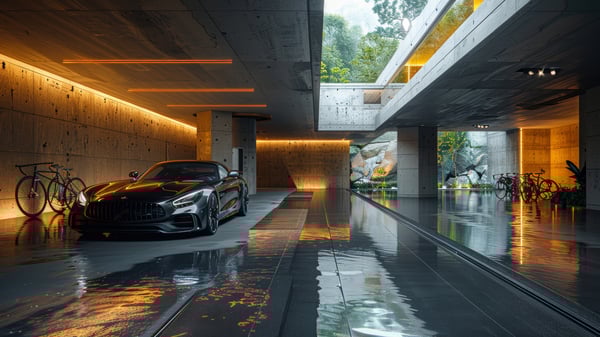 [O178] Shadowed Industrial Car Sanctuary