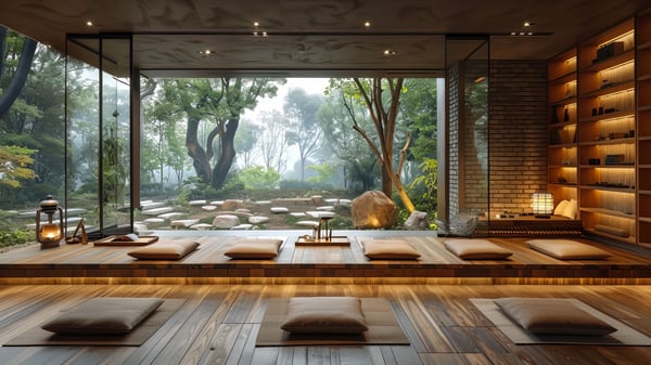 [O223] Ashiya Rokurokuso Mediterranean Texture Study Nook