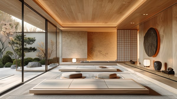 [O351] Rokurokuso-cho Minimal J-Tradition Tatami Light Sanctuary