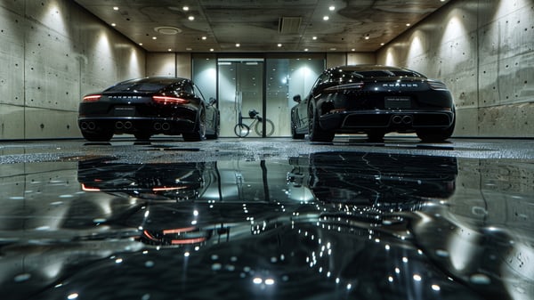 [O478] Ashiya Luxury Industrial Reflection Garage