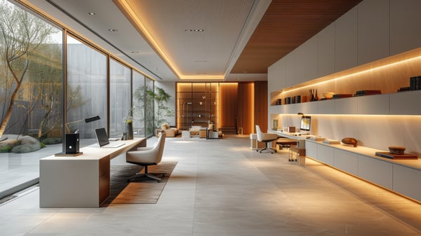 [O552] Nordic Minimal Monotone Private Office