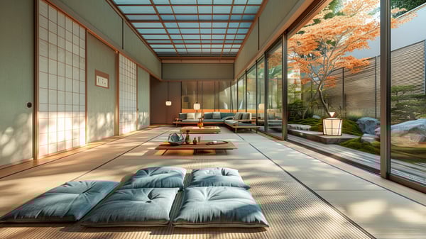 [O751] Organic Minimal Tatami-Living Transition
