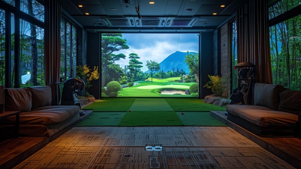 [O788] Organic Resort Urban Golf Simulator