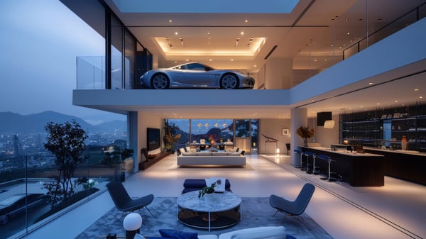 [O998] Urban Futuristic Fluid Space