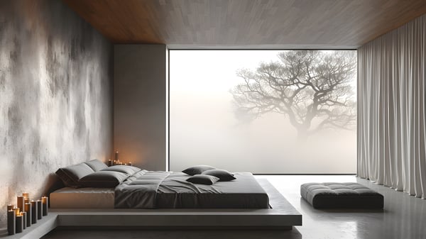 [R515] Monotone Room Late Autumn Morning 08:00 — Ashiya Yamate