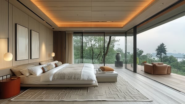 [R538] Rokko-so Monotone Artistic Master Bedroom