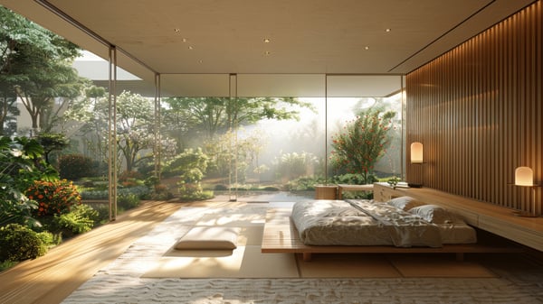 [R739] Organic Artistic Oceanic Bedroom