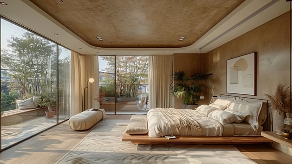 [R778] Organic Industrial Urban Master Bedroom