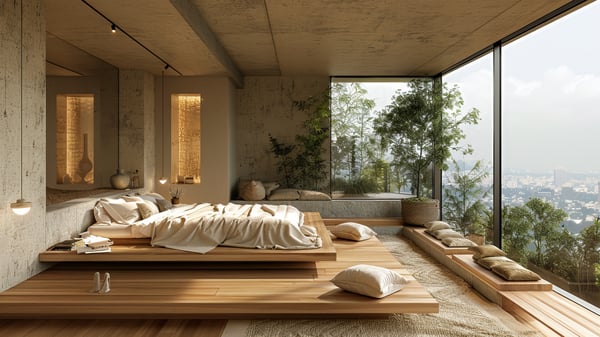 [R946] Fluid Rustic Ashiya Room with Savannah View