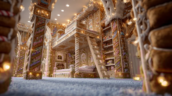 [RAAD] The Gingerbread Dream Loft — Sugared Sanctuary Suite