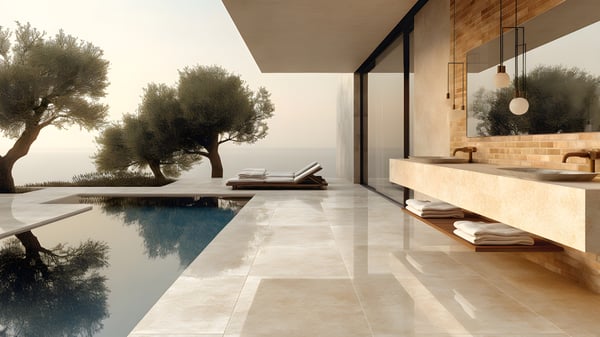 [V413] Reflection Vanity Early Autumn Clear Morning — Ashiya Yamate